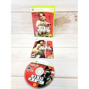 Red Dead Redemption (Microsoft Xbox 360, 2010) Complete w/ Manual - Tested